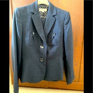 Navy Blue smart pant suit In great condition.